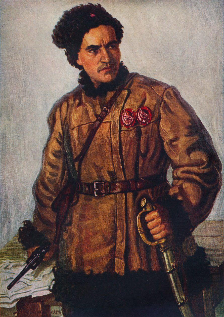 partisan A. G. Lunev, 1929 av Nikolai Strunnikov