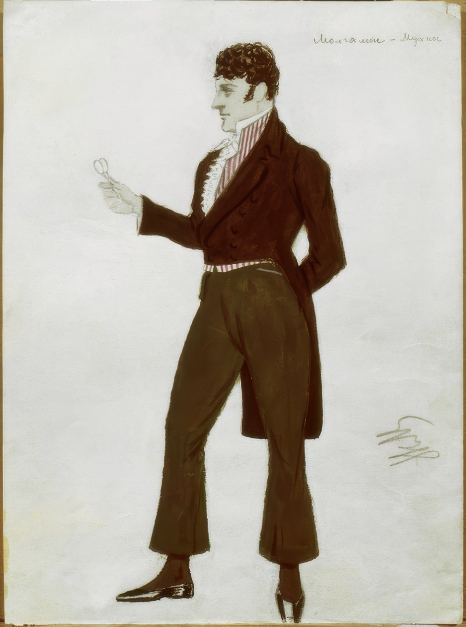 Figur av Nikolaj Pawlowitsch Uljanow