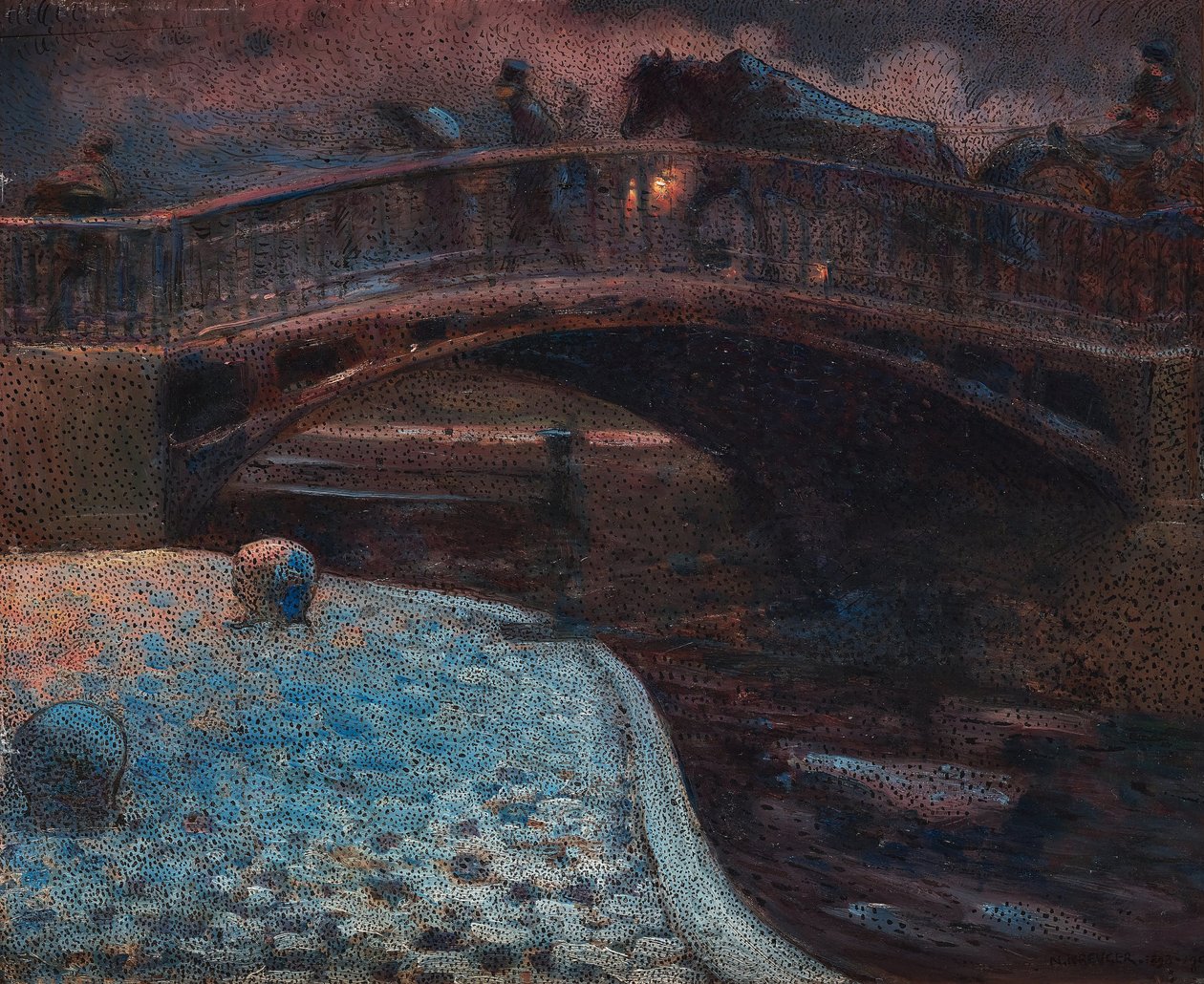 Låsebroen, 1898-1901. av Nils Kreuger