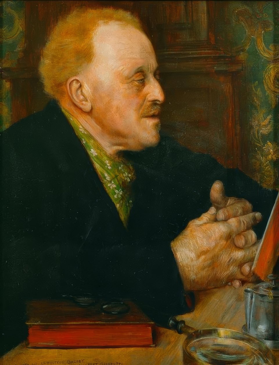 Doktor Paul Gachet av Norbert Goeneutte