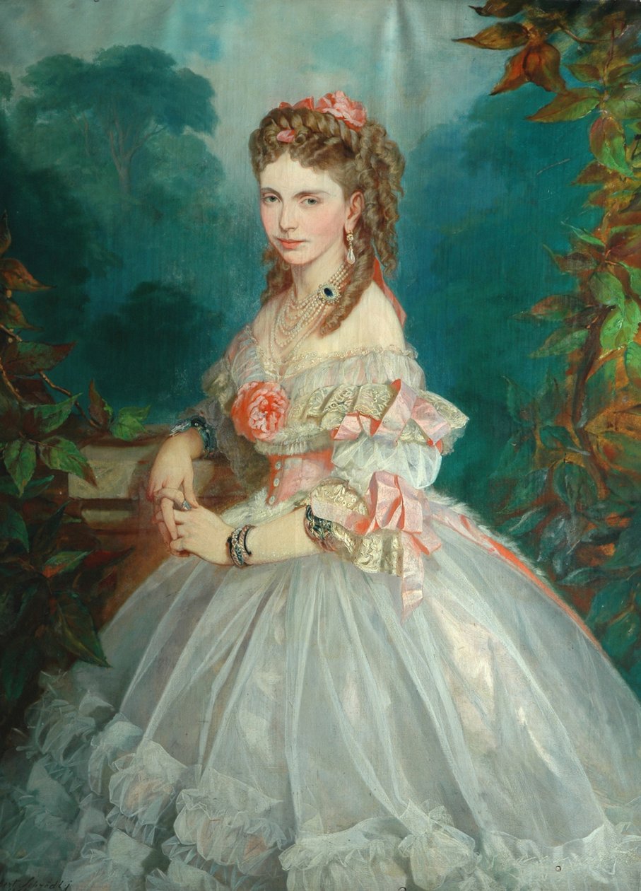 Fru Henry Butterfield, 1864 av Norbert Schroedl