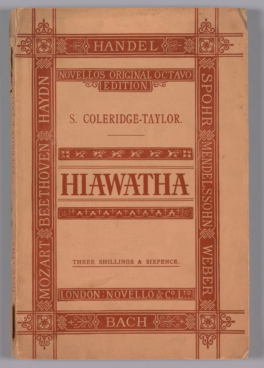 The Song of Hiawatha Op.30, 1900. av Novello and Company