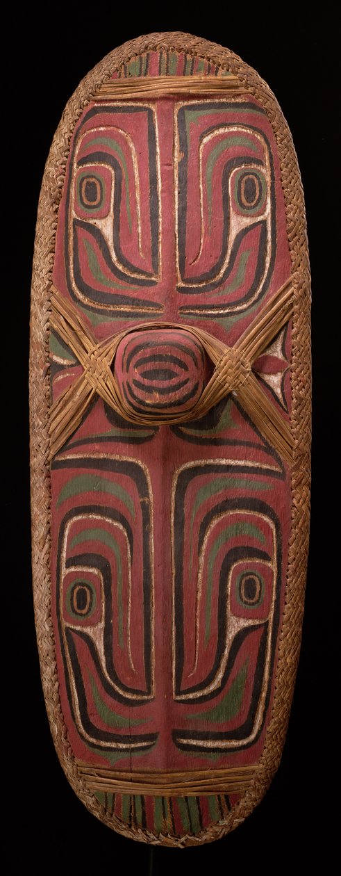 Sepik Shield fra Nord-New Guinea (tre) av Oceanic