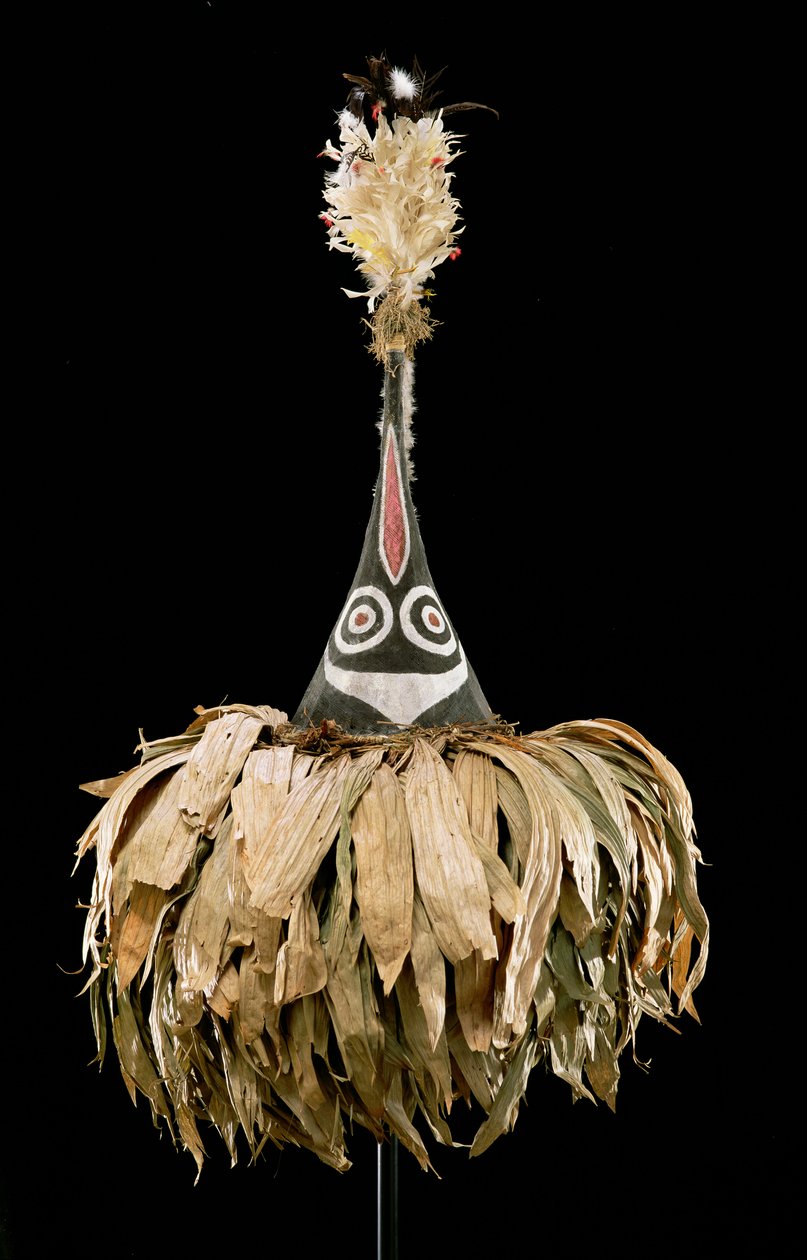 Tolai Duk-Duk maske, New Britain (blandet media) av Oceanic