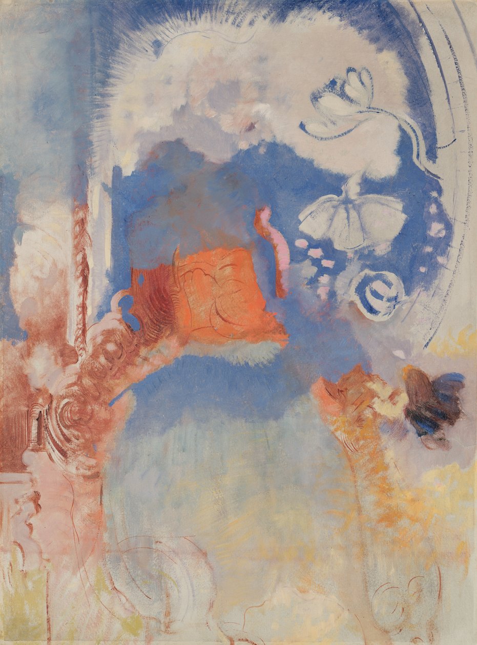 Komposisjon, ca. 1900 av Odilon Redon