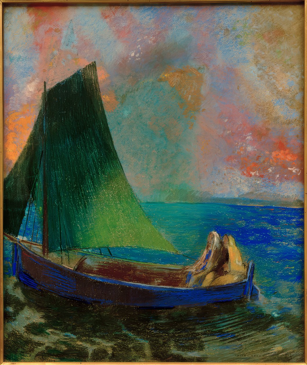 Båten av Odilon Redon