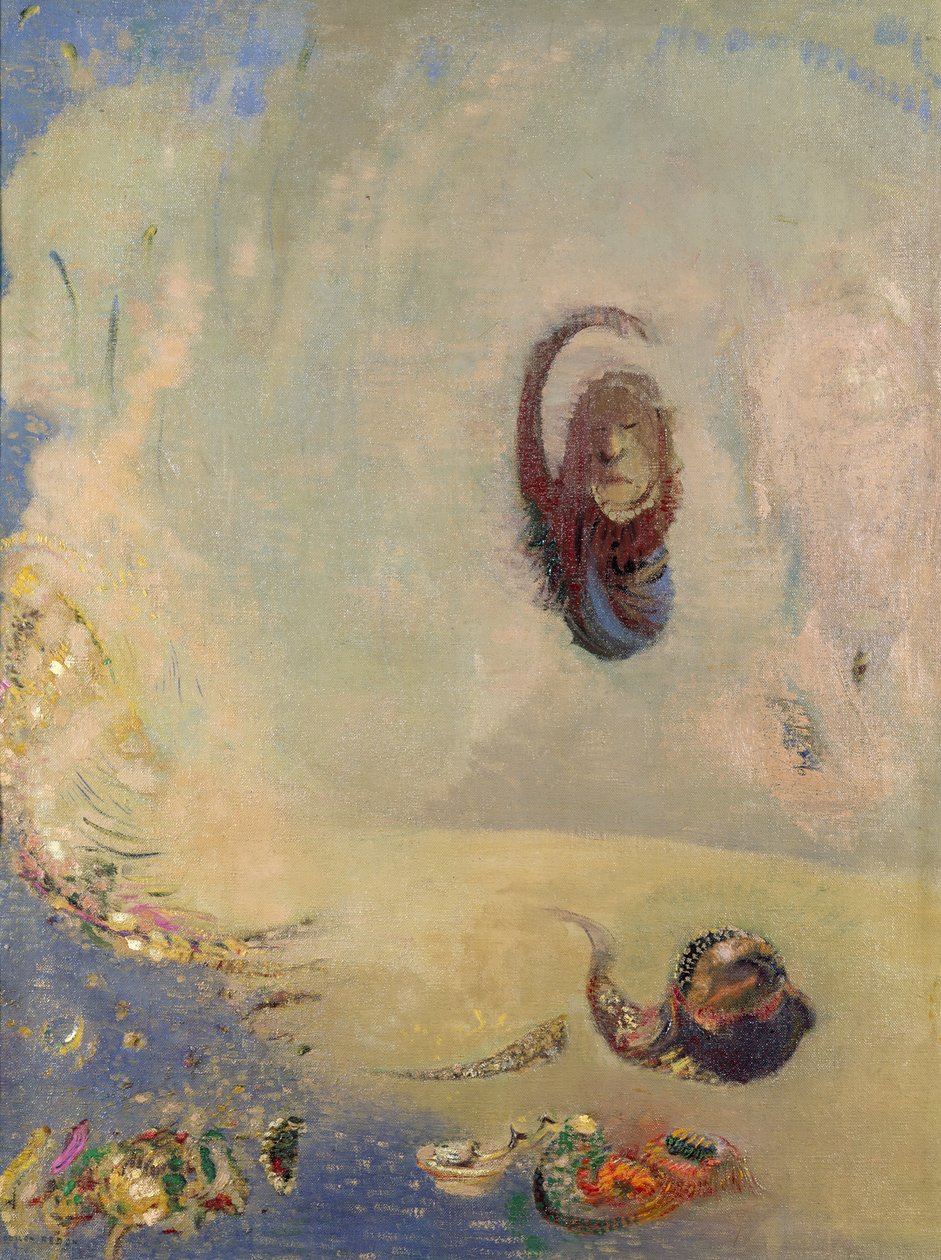 Oannes, ca. 1910 av Odilon Redon