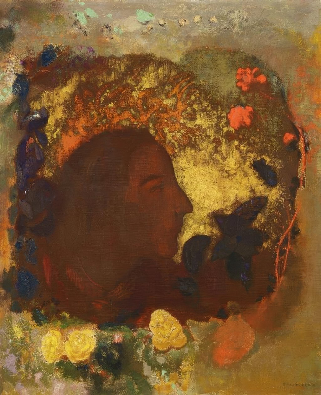 Paul Gauguin av Odilon Redon