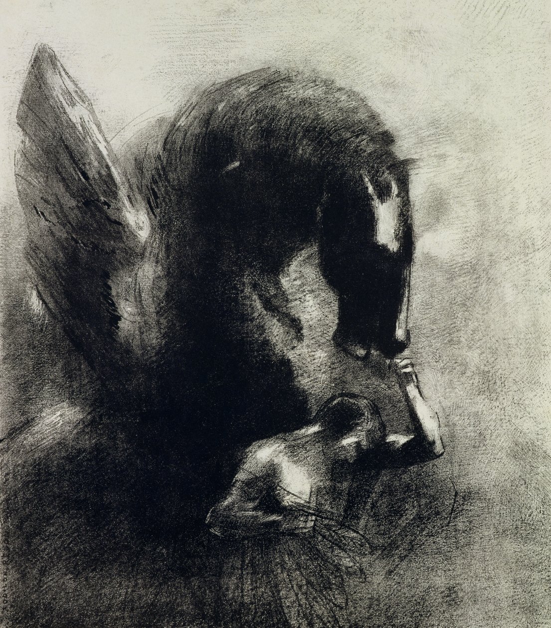 Pegasus av Odilon Redon