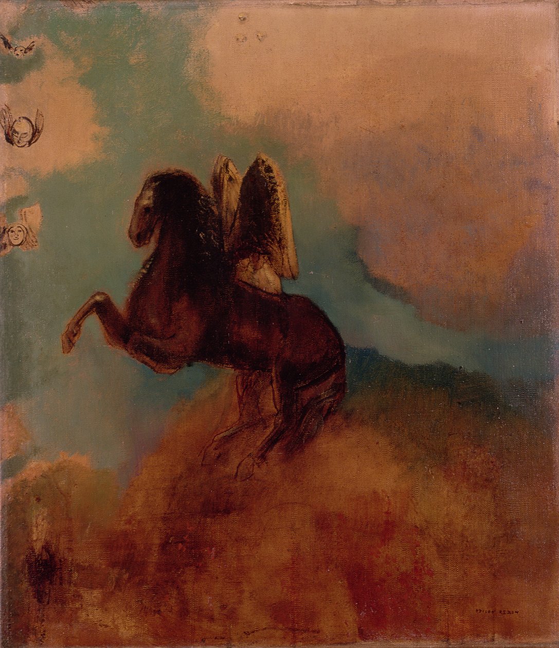 Pegasus, 1914 av Odilon Redon