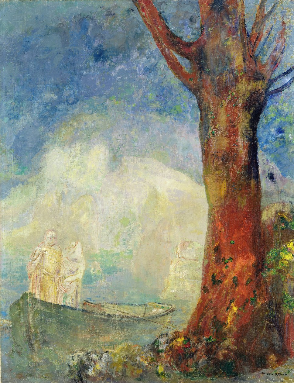 Barken, ca. 1900 av Odilon Redon