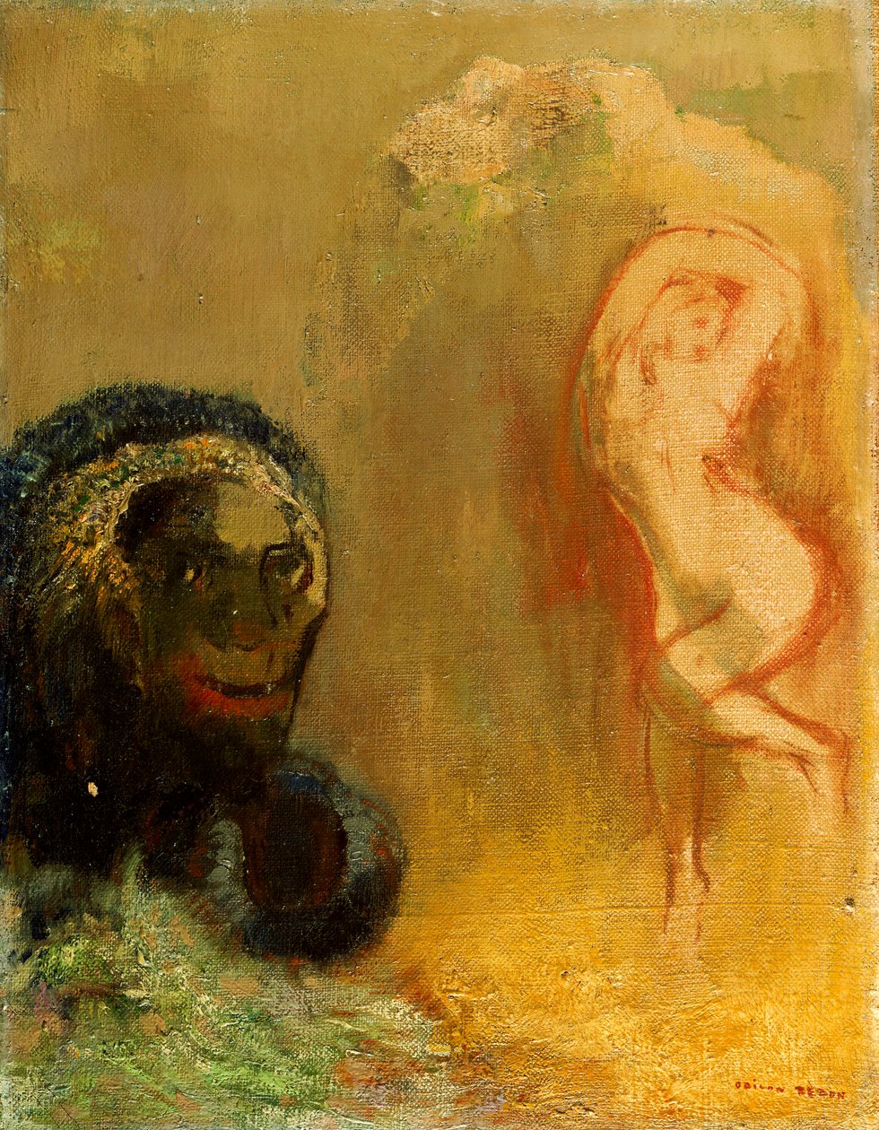 Andromeda og monsteret av Odilon Redon