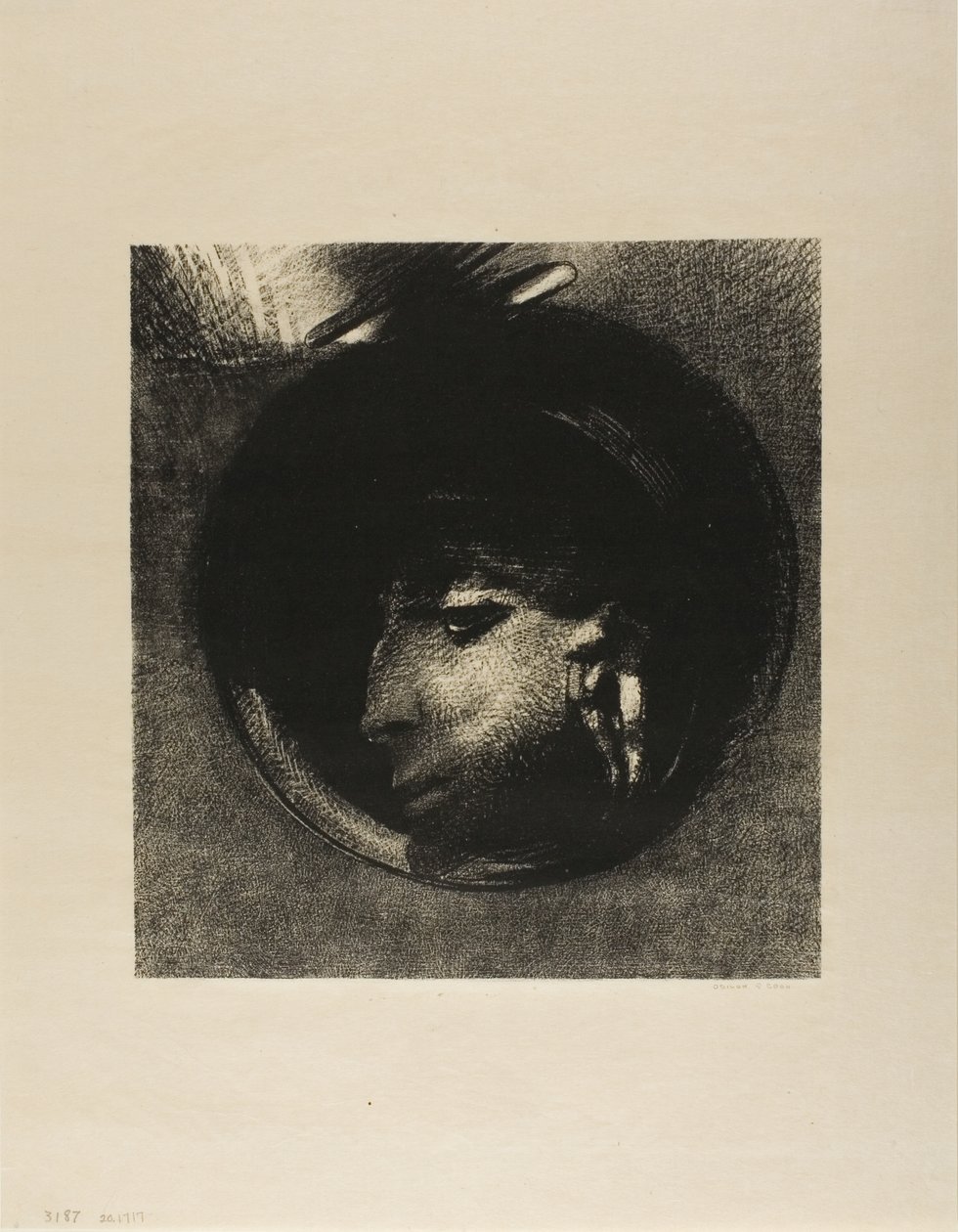 Auricular Cell av Odilon Redon