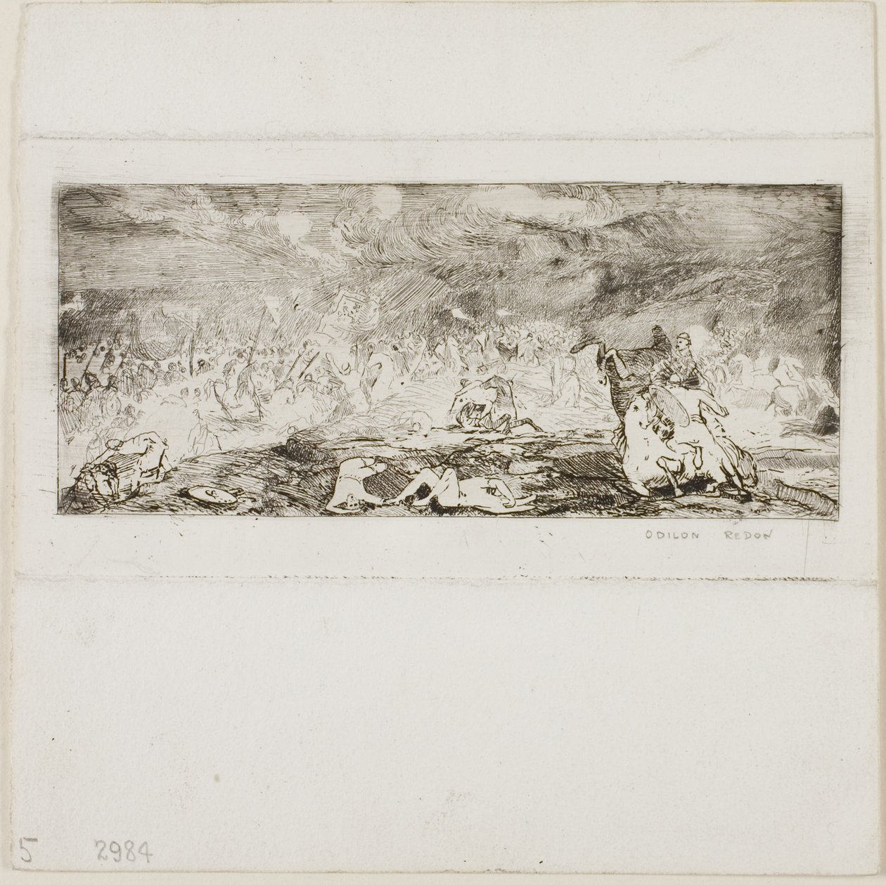 Slag av Odilon Redon