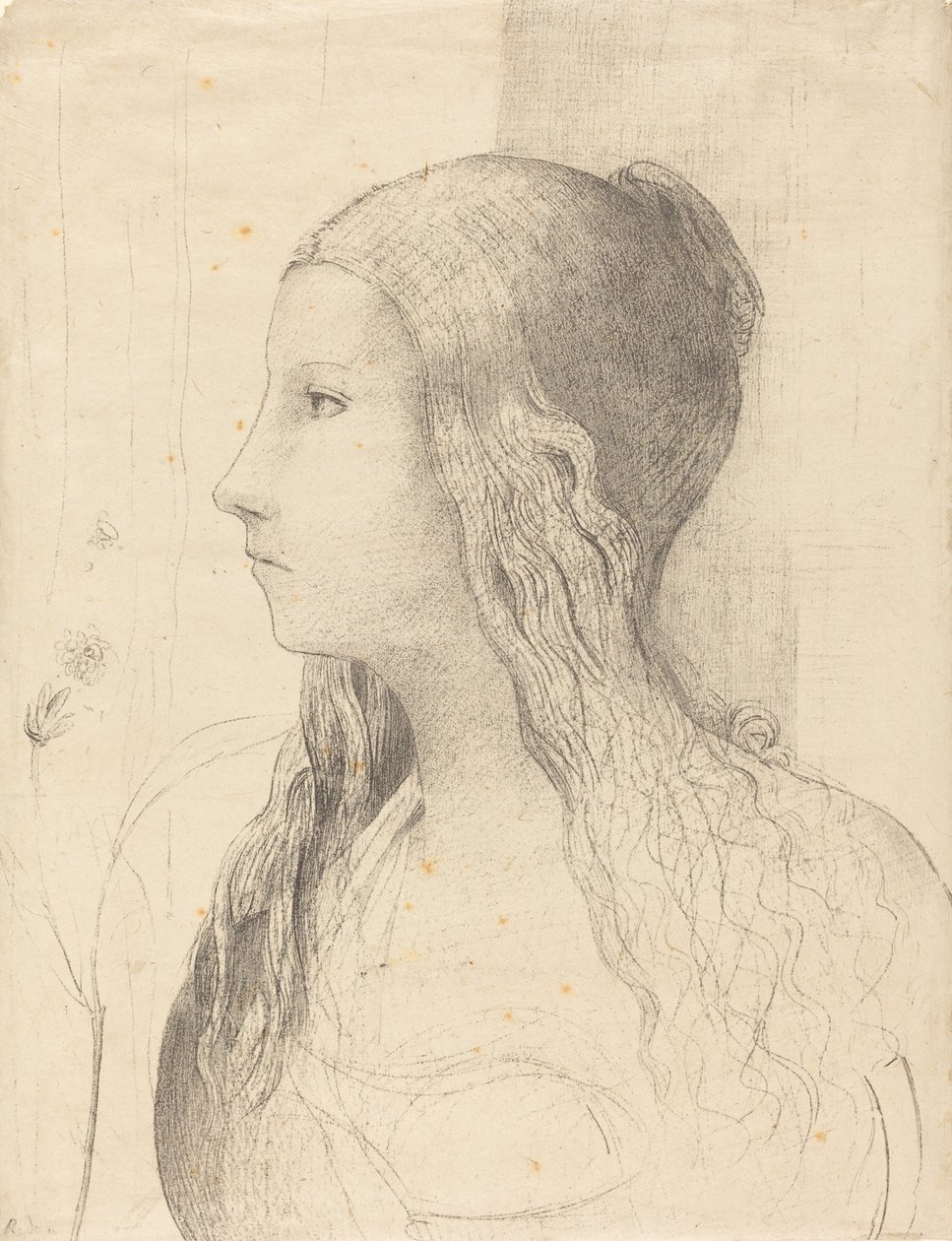 Brunnhilde av Odilon Redon