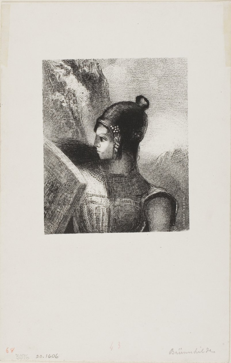 Brunnhilde av Odilon Redon