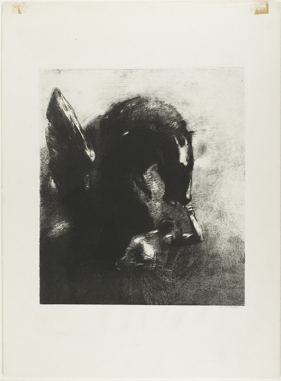Fange Pegasus av Odilon Redon