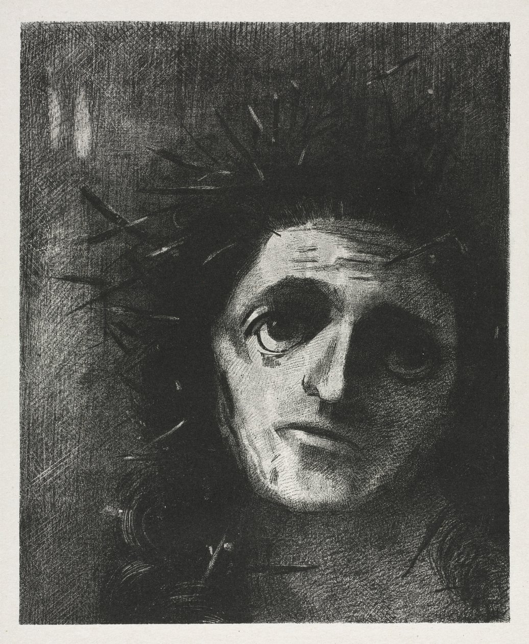 Kristus, 1887. av Odilon Redon