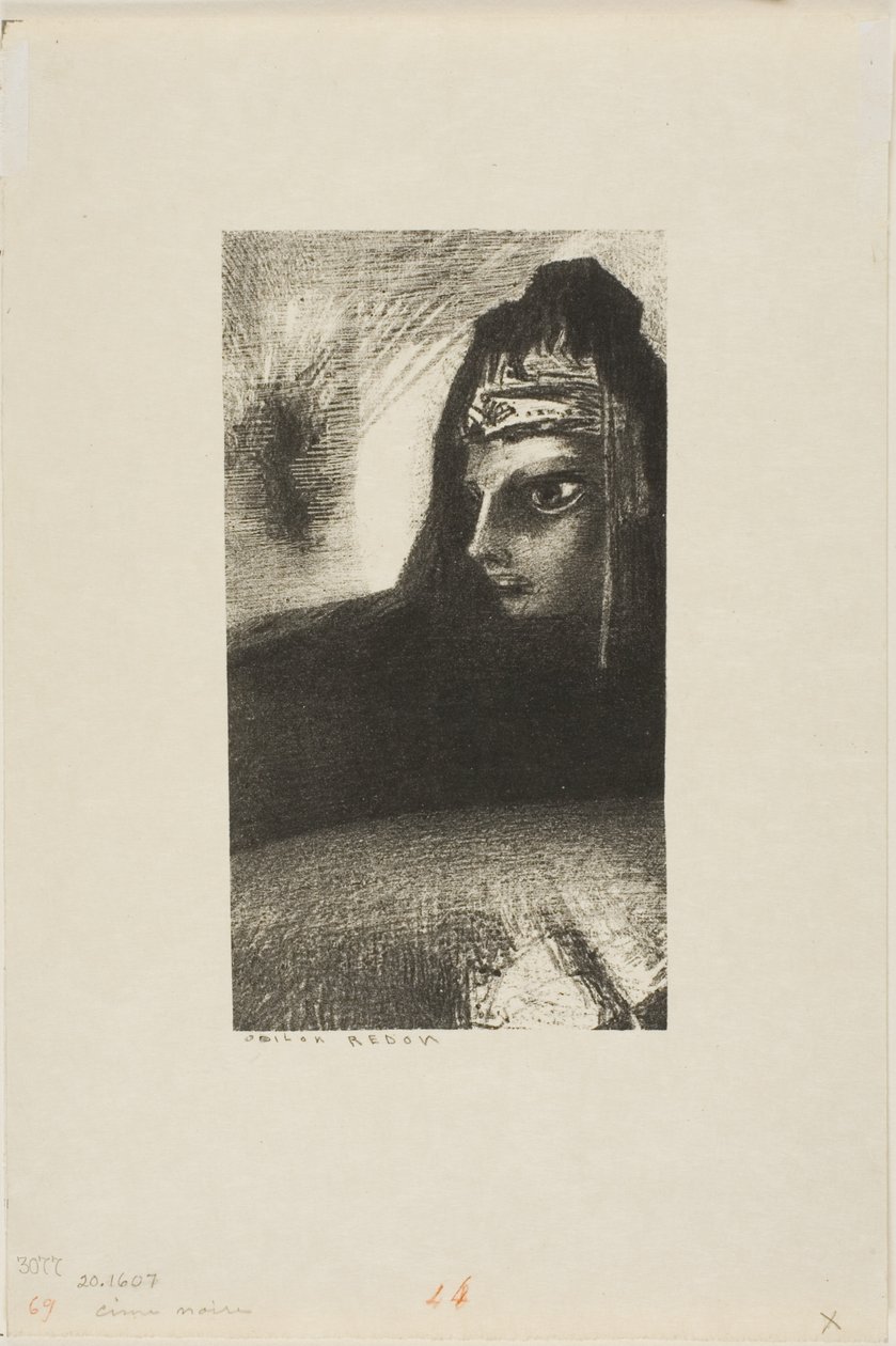 Dark Peak av Odilon Redon
