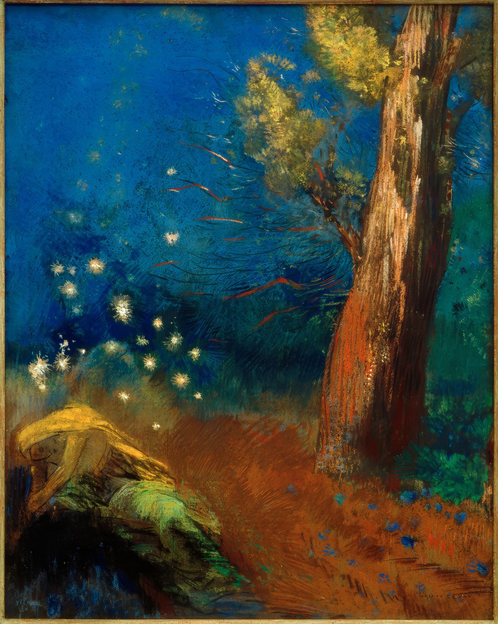 Buddhas død av Odilon Redon