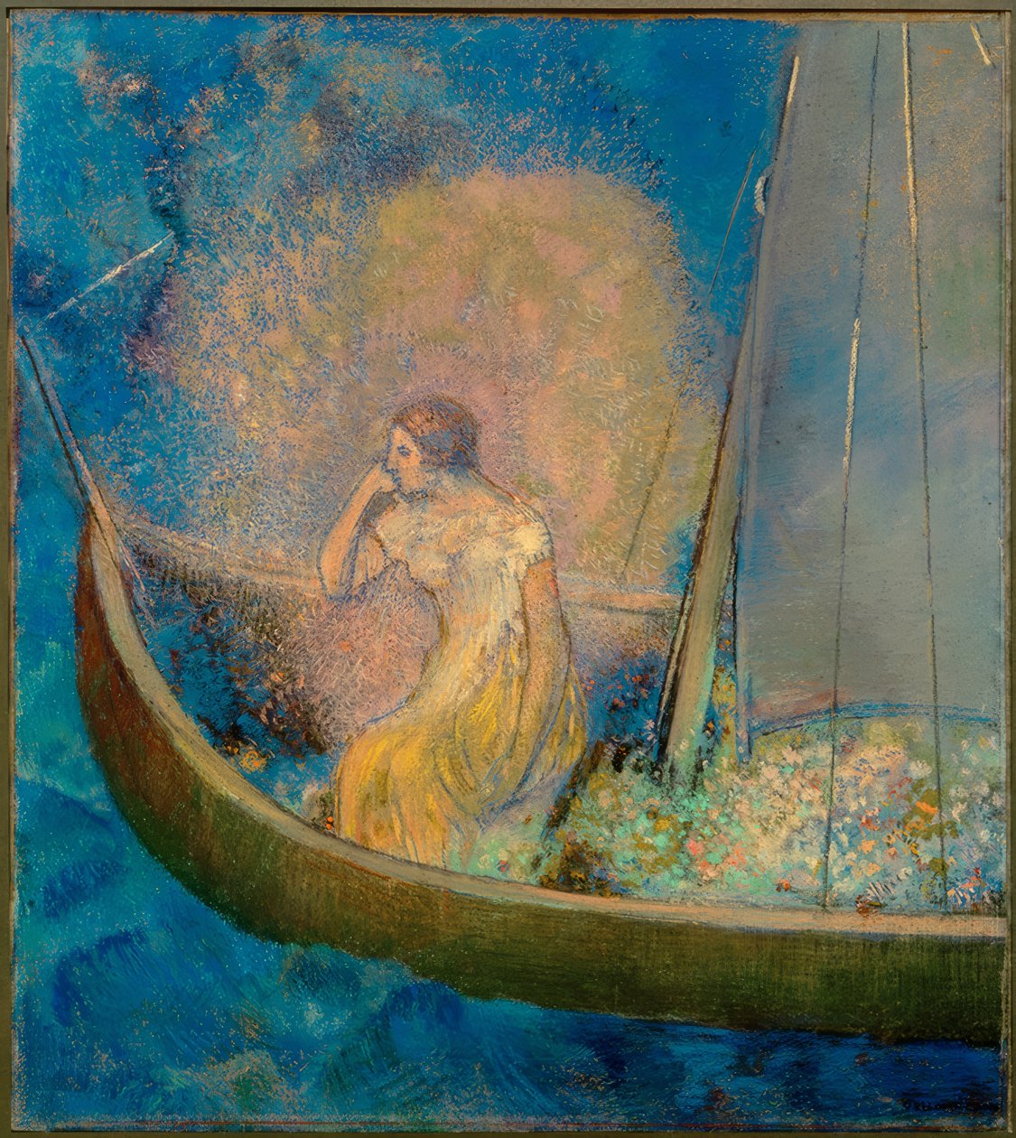 Båten av Odilon Redon