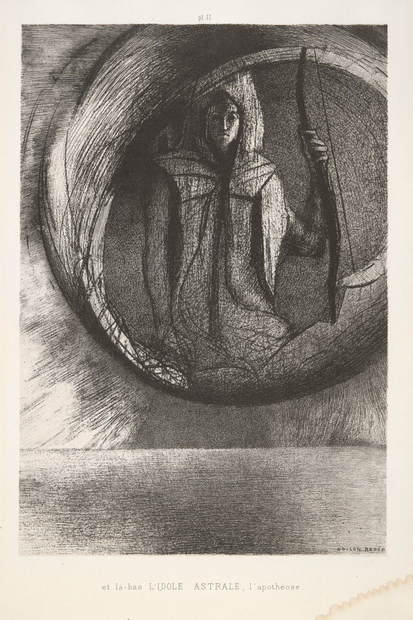 Og der borte av Odilon Redon