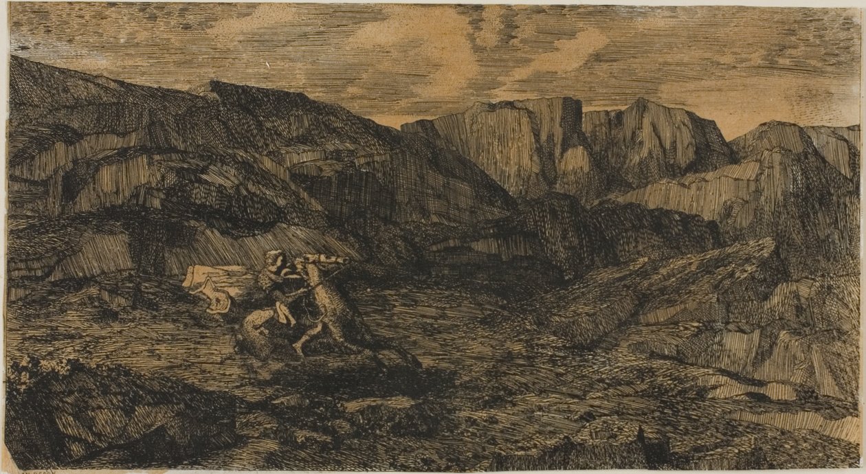 Frykt av Odilon Redon