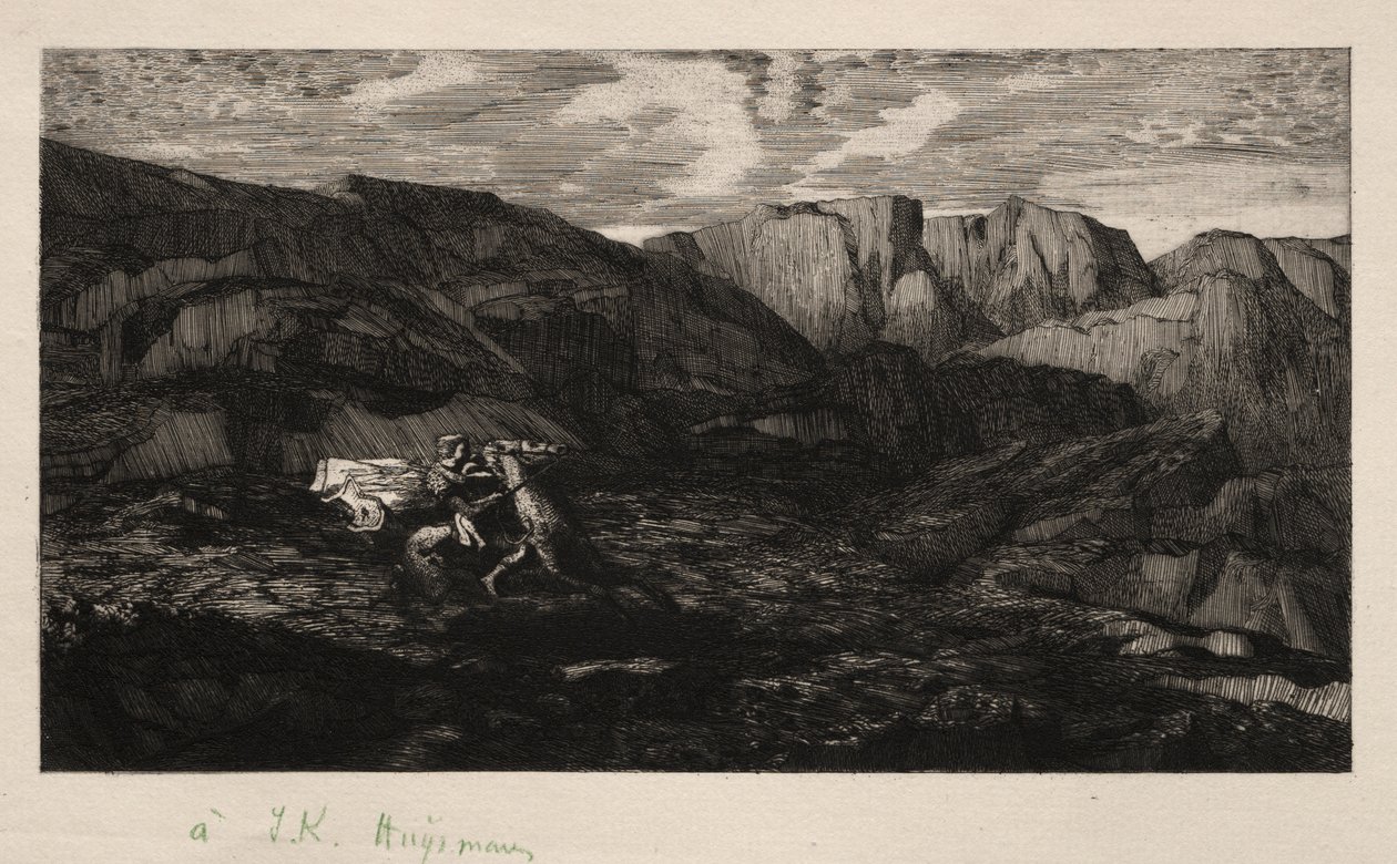 Frykt av Odilon Redon