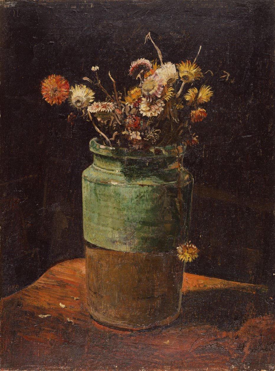 Blomster i en vase av Odilon Redon
