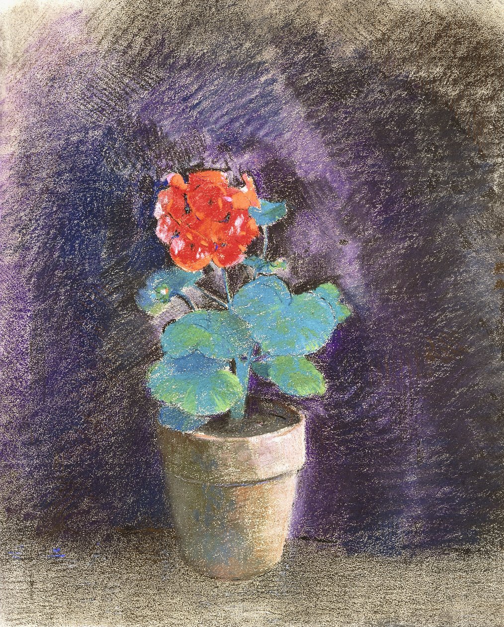 Geranium, av Odilon Redon