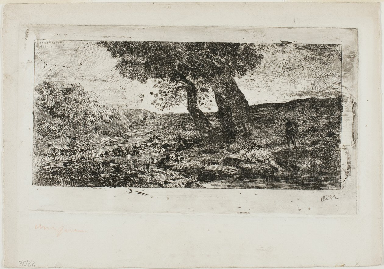 I Spania av Odilon Redon