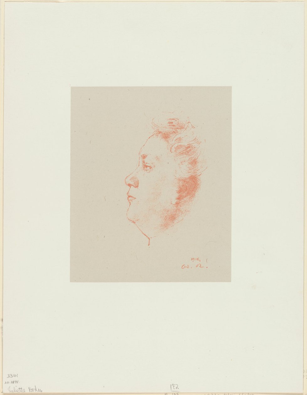 Juliette Dodu av Odilon Redon