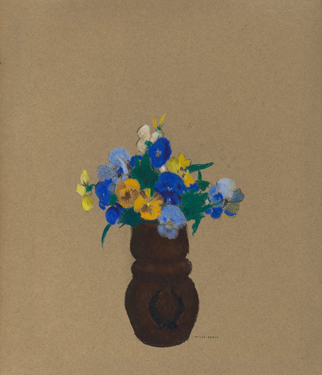 Stemorblomster av Odilon Redon