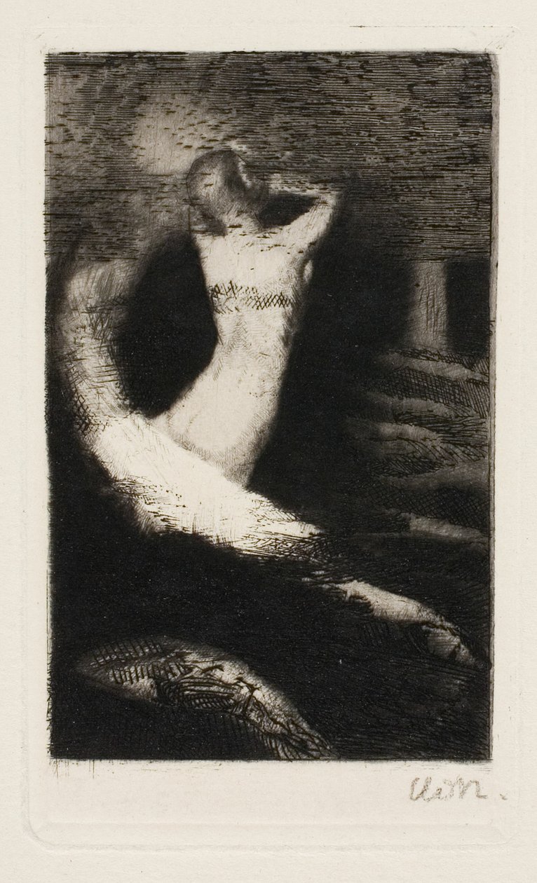 Passasje av en sjel av Odilon Redon