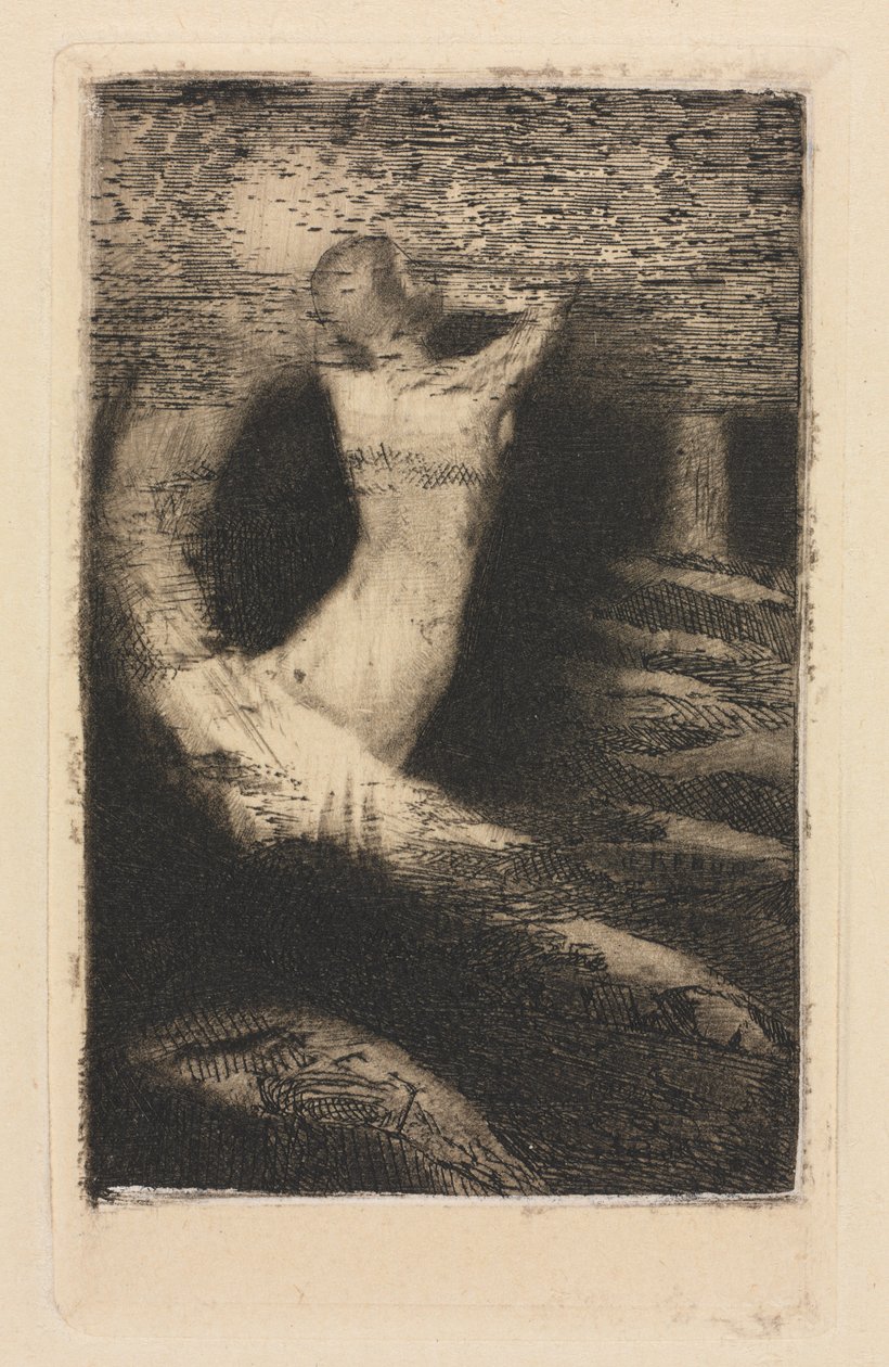 Passage of a Soul, 1891 trykt 1920. av Odilon Redon