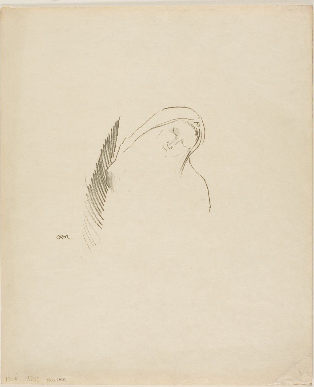 Sove av Odilon Redon