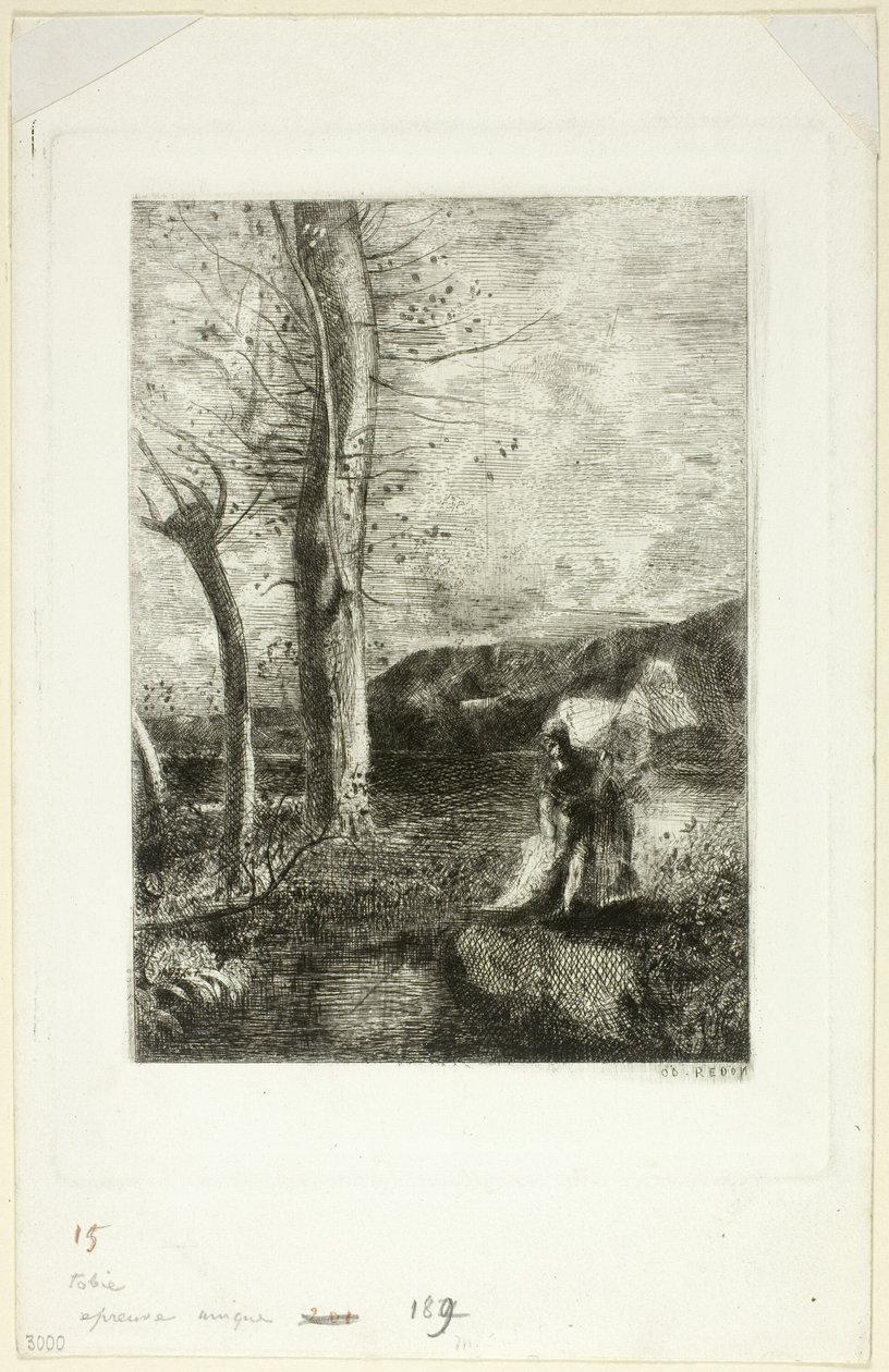 Tobias av Odilon Redon