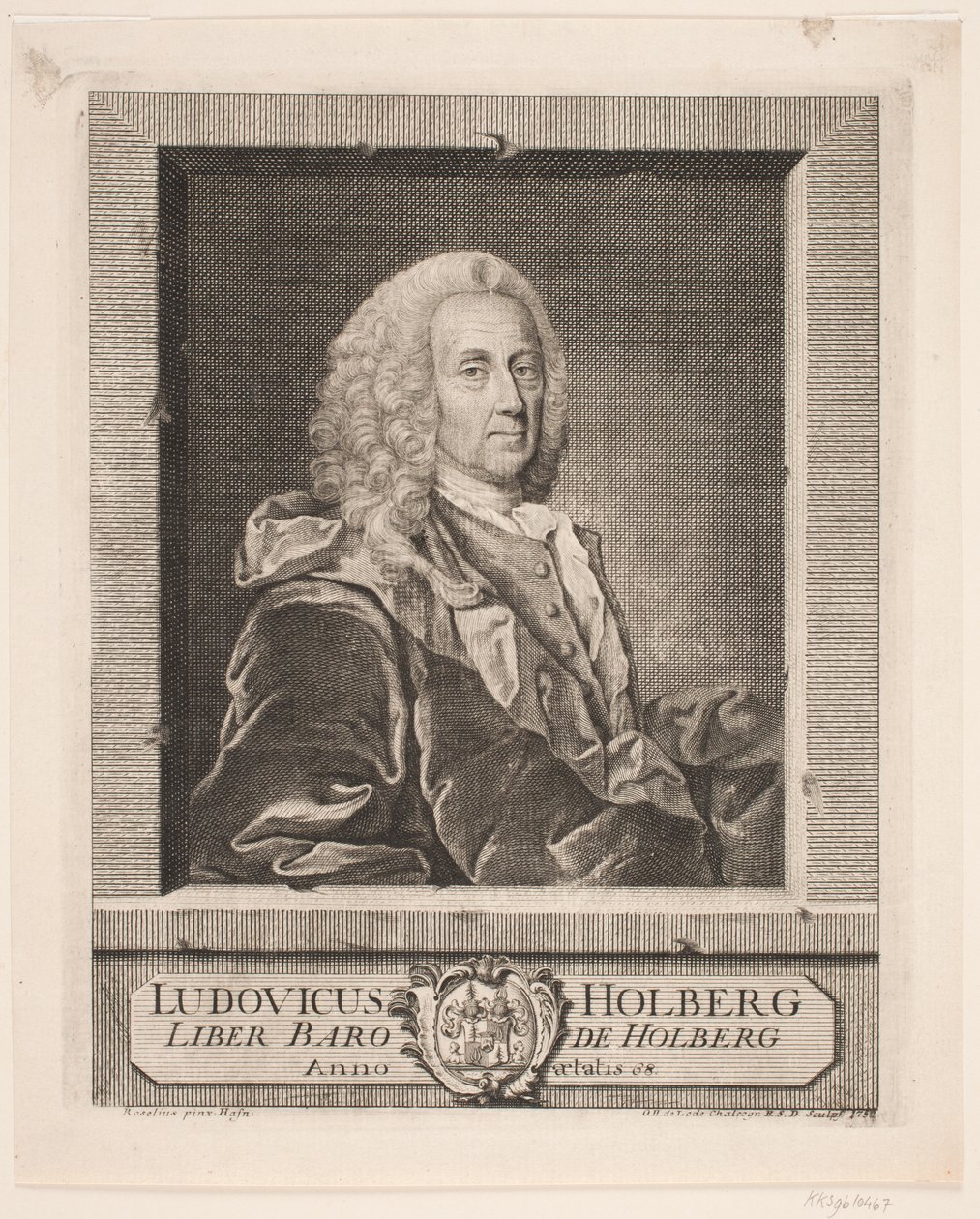 Ludvig Holberg av Odvardt Helmoldt de Lode