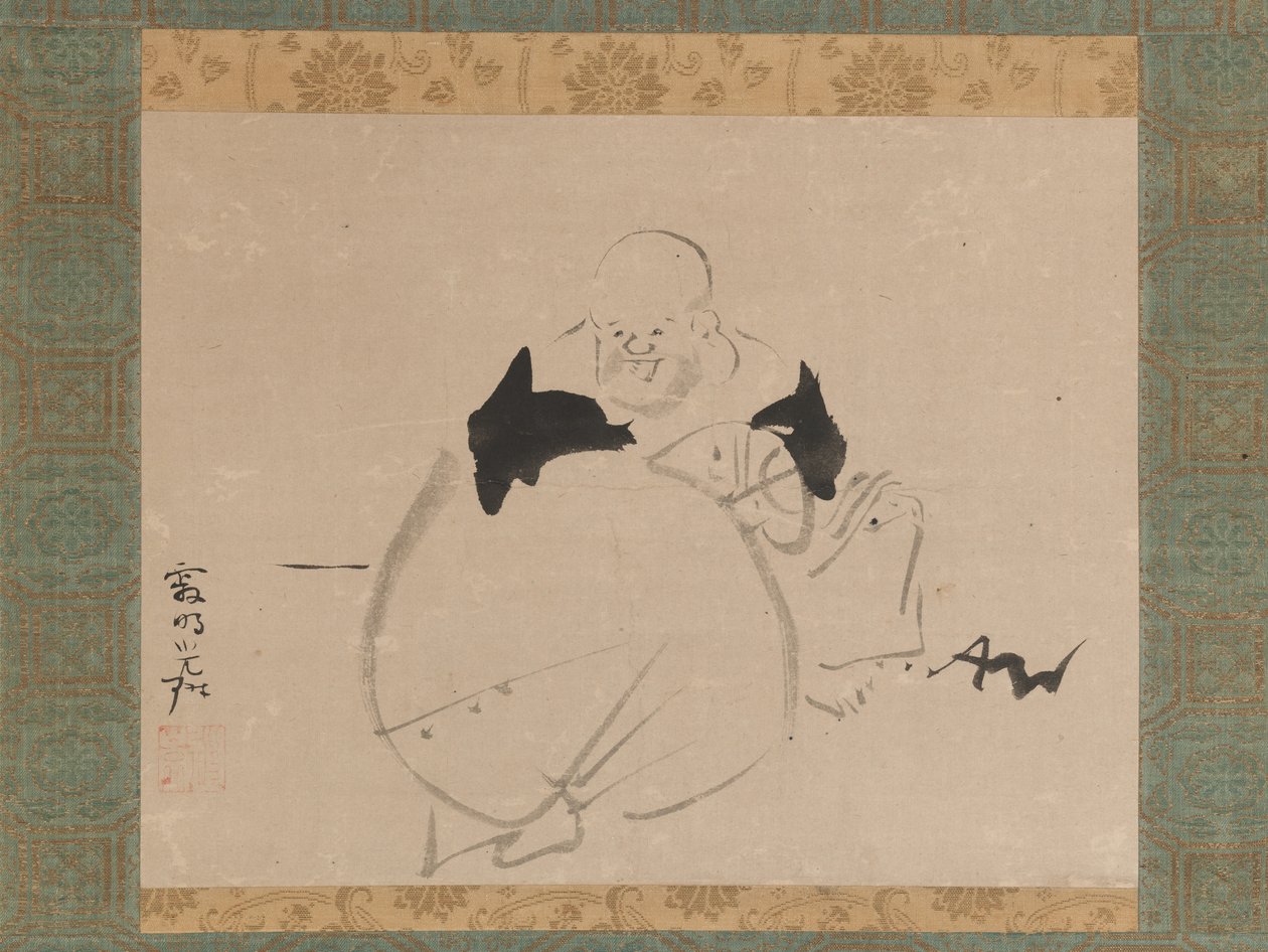 Hotei, etter 1704. av Ogata Korin