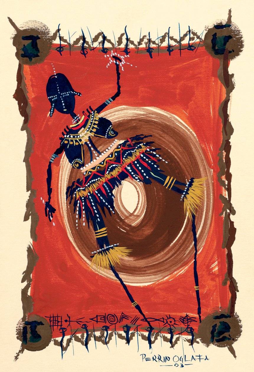 Stick Dance, 2003 av Oglafa Ebitari Perrin