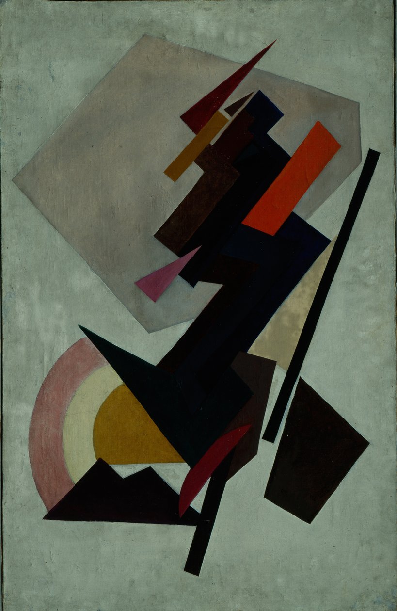 Abstrakt komposisjon. Suprematisme, 1910-tallet av Olga Rozanova