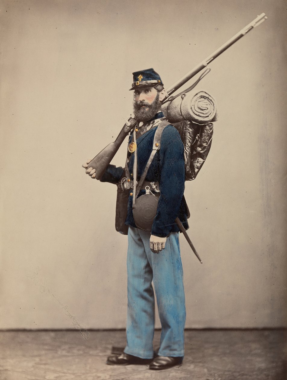 Fatigue, Marching Order, 1866. av Oliver H. Willard.
