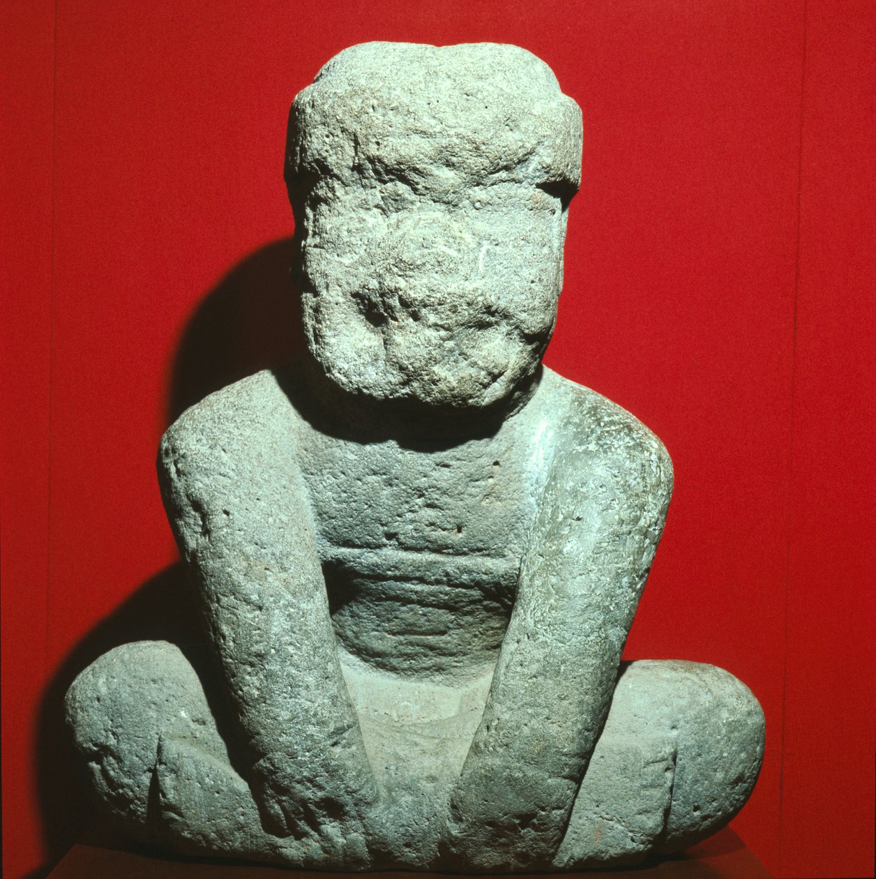 Statue, førklassisk periode (stein) av Olmec Olmec
