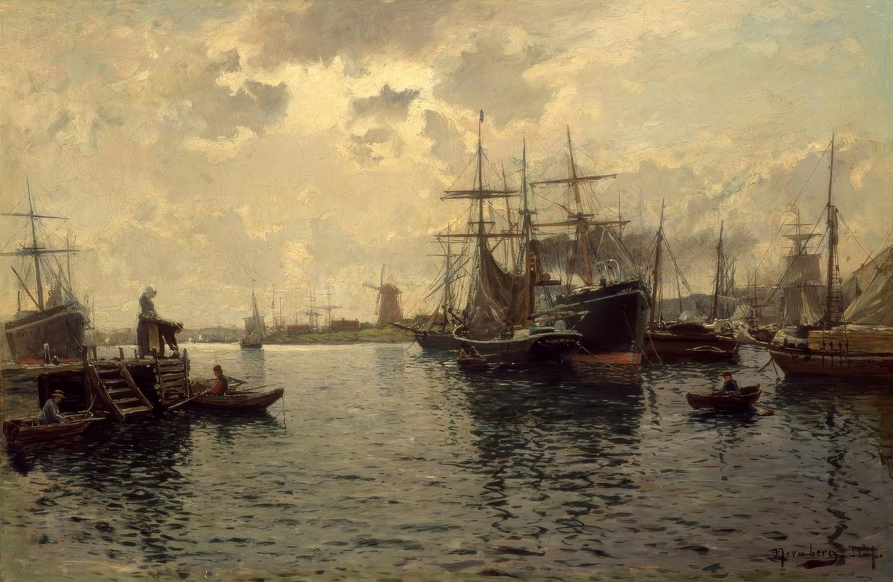 O. Jernberg, nederlandsk havn av Olof Jernberg
