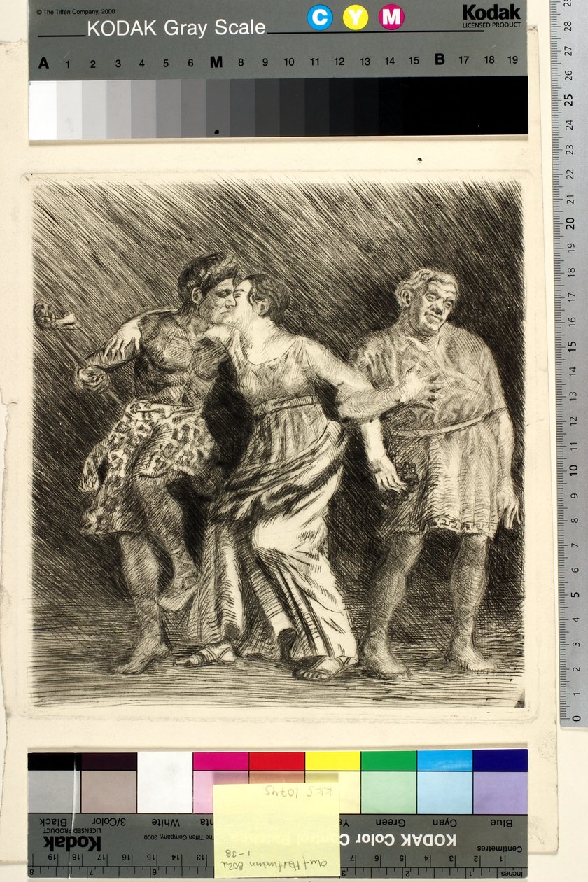 Bacchanter av Oluf Hartmann