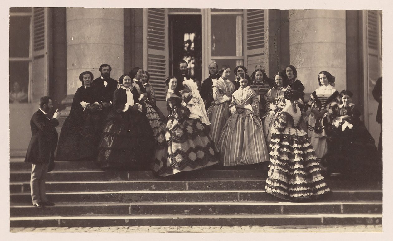 Compiègne, Presentasjon av keiserprinsen, 1856. av Olympe Aguado