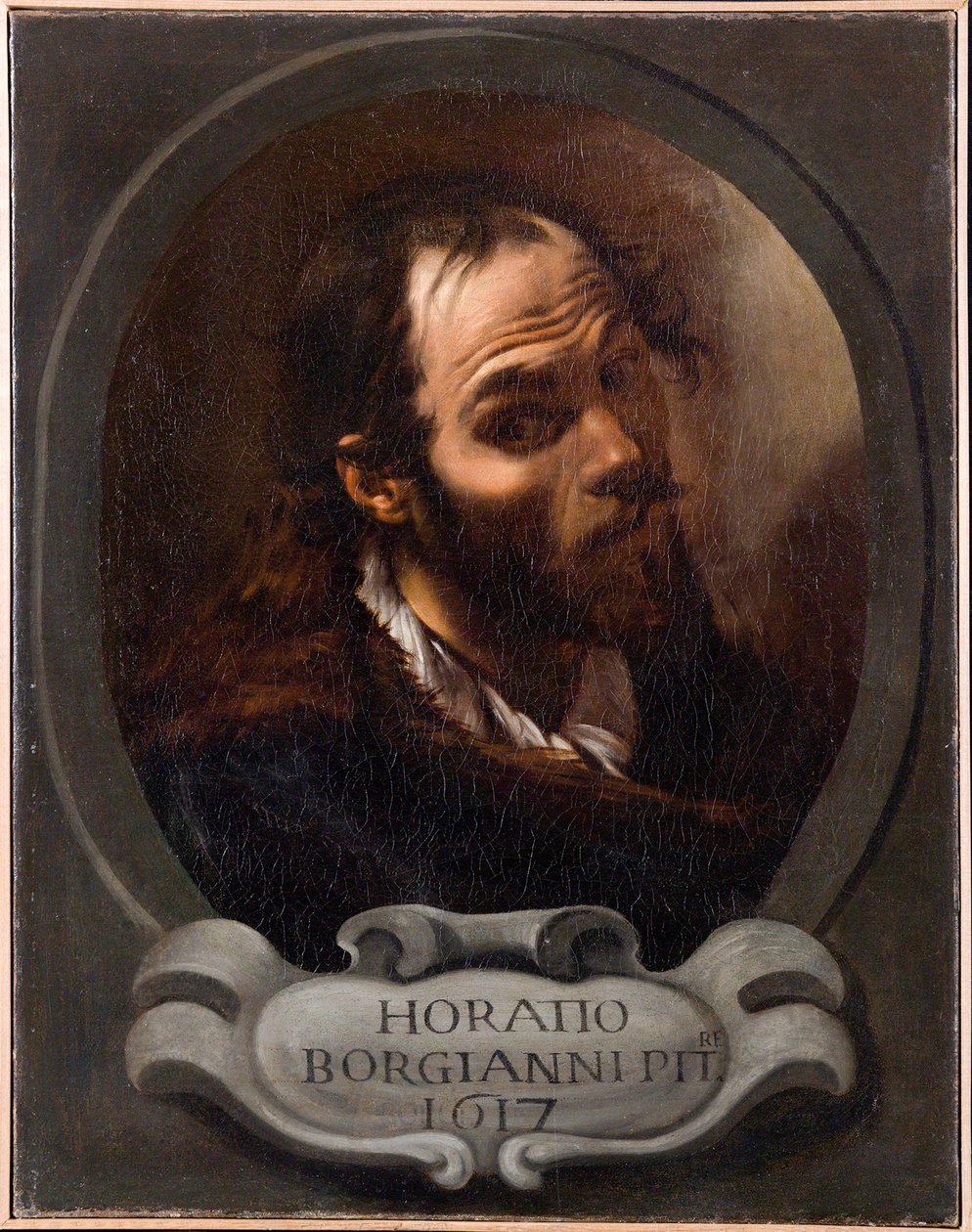 Selvportrett, 1615. av Orazio Borgianni