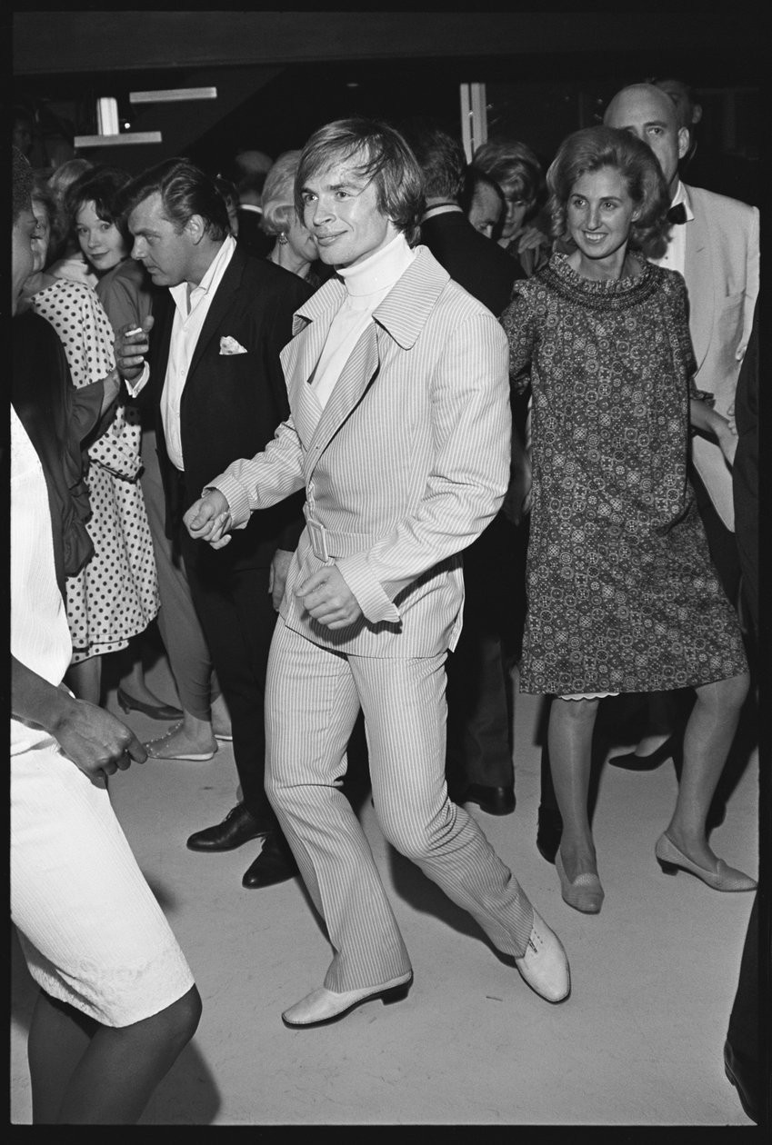 Rudolf Nureyev på en hjemmefest i Malibu av Orlando Suero