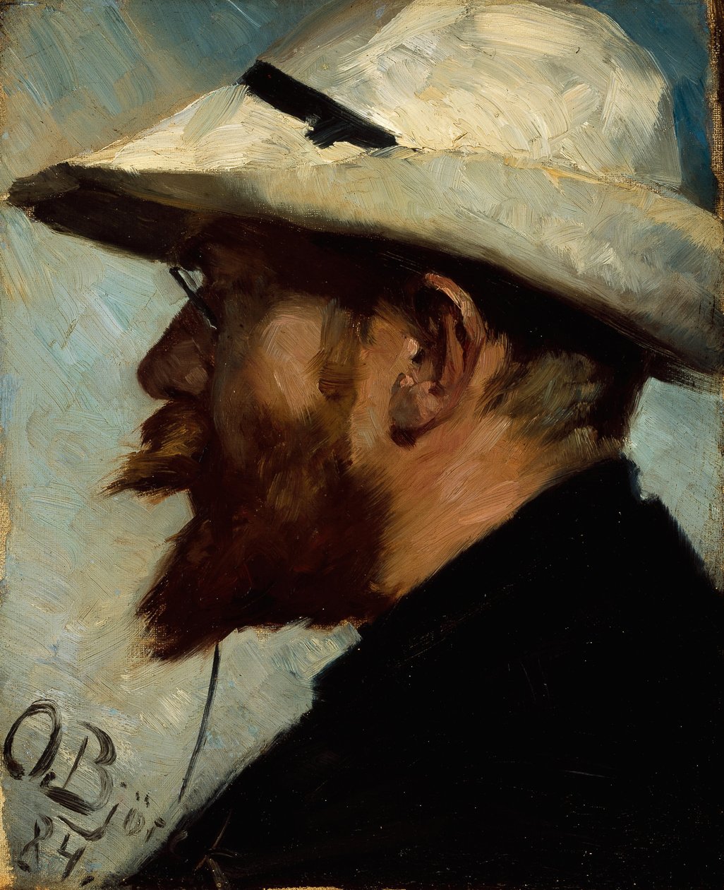 P.S. Krøyer av Oscar Gustaf Bjorck