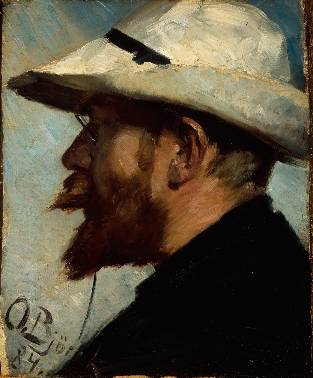P.S. Krøyer av Oscar Gustaf Bjorck